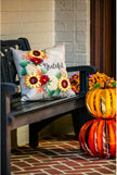 Thanksgiving Grateful Textile Outdoor Pillow - 18