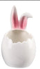 Ceramic Rabbit Ear/Egg Candy Dish, Planter