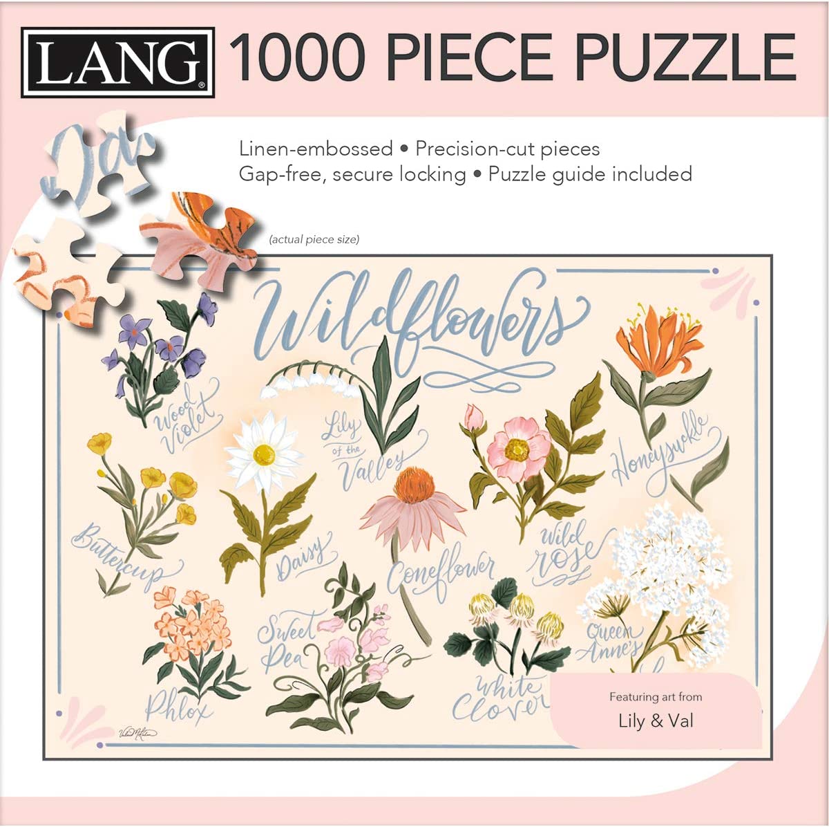 Wildflowers Puzzle - 1000 PC (5038054), Multicolor