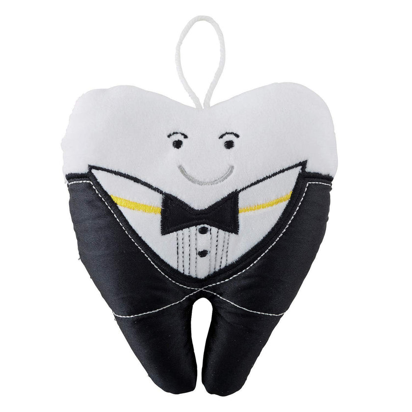 Plush Tooth-Shaped Fairy Pillow