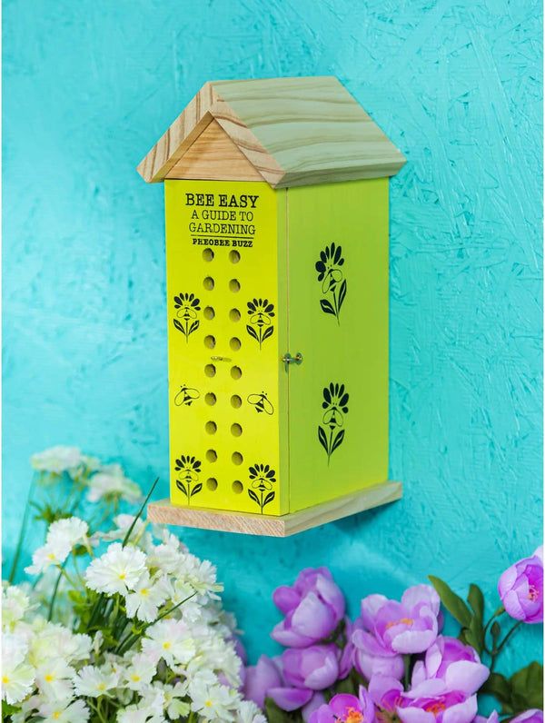 10" H Book Bee House, Bee Easy Bee Observation