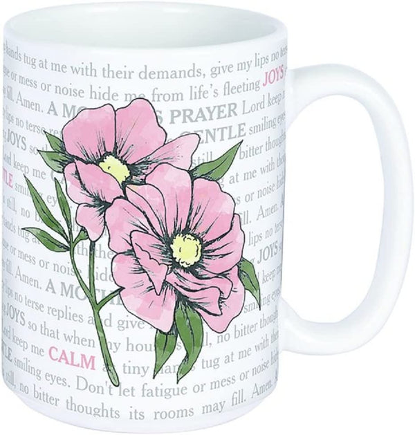 "Mother" Floral Mug Boxed