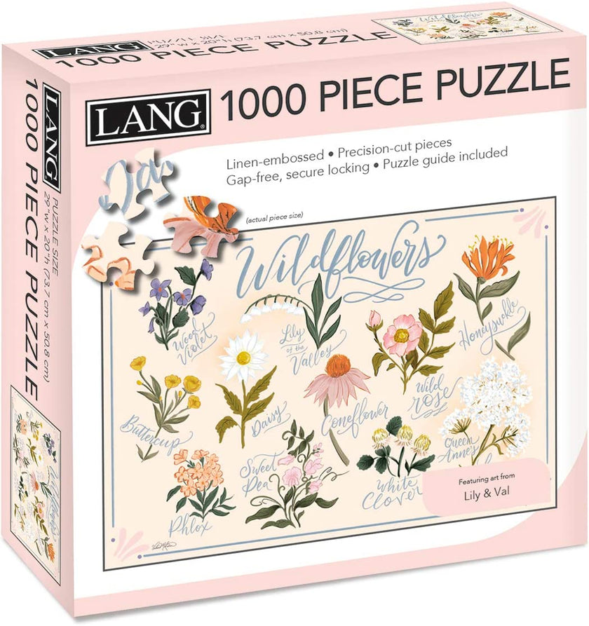 Wildflowers Puzzle - 1000 PC (5038054), Multicolor