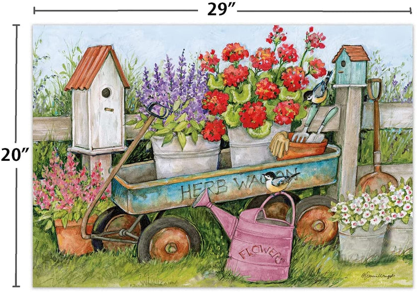 Blue Wagon 1000 Piece Puzzle