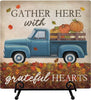 Grateful Hearts Easel Plaque