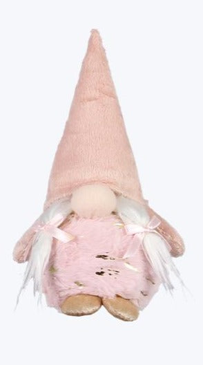 Spring Fabric Gnome Figurine