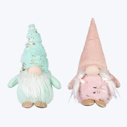 Spring Fabric Gnome Figurine