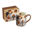 Catching Leaves 14-oz. Mug w/ Decorative Box by Lowell Herrero