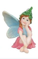 Resin Garden Cottage Flower Fairy Figure