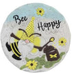 Cement Bee Gnome Stepping Stone