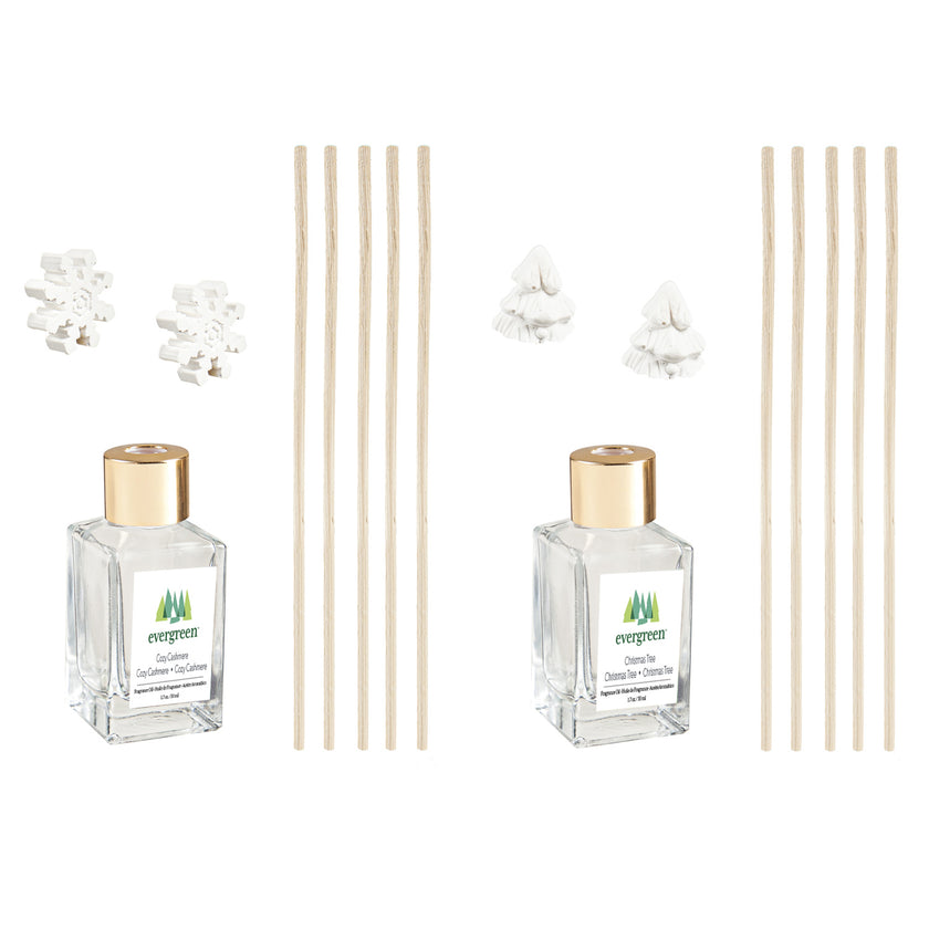 Fragrance Diffuser with Decorative Reeds and 30ml of Oil