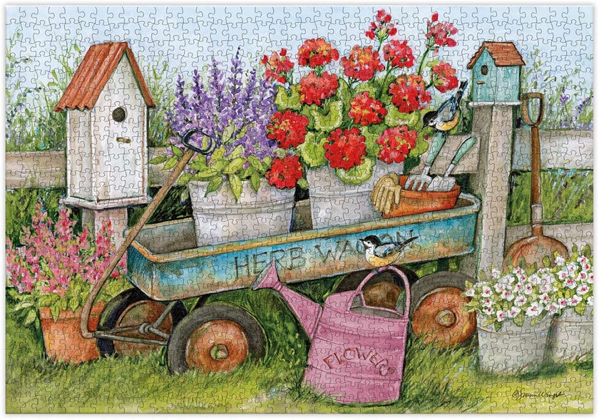 Blue Wagon 1000 Piece Puzzle