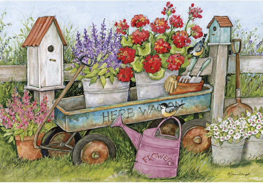 Blue Wagon 1000 Piece Puzzle