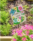 Grandma's Garden Flower and Butterfly Stepping Stone - Outside Décor