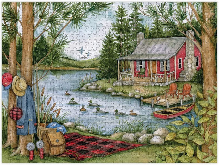 Picnic by The Lake, 500PC Puzzle