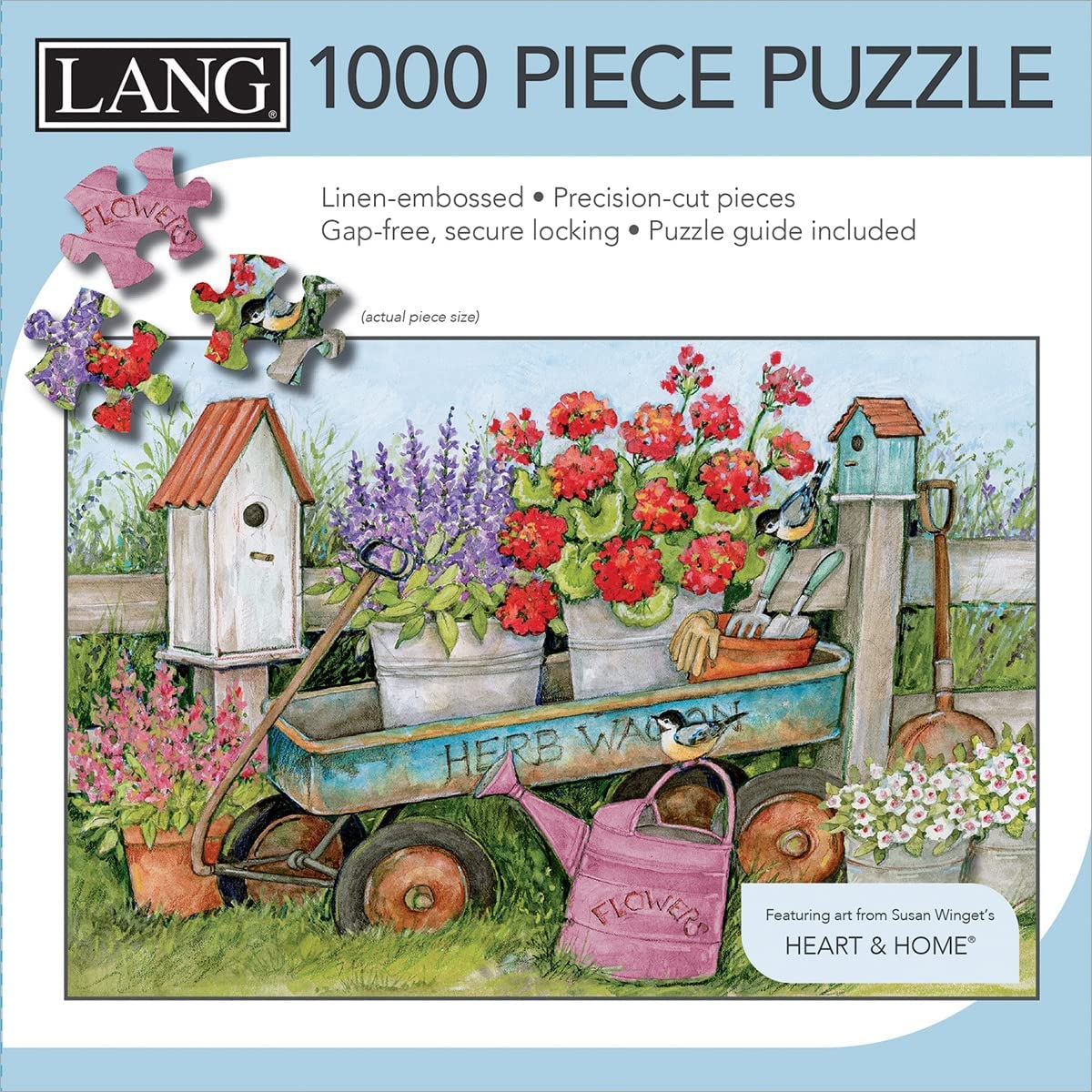 Blue Wagon 1000 Piece Puzzle