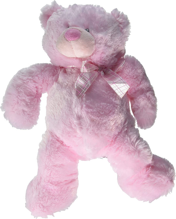My First Teddy Plush, Pink, 14"