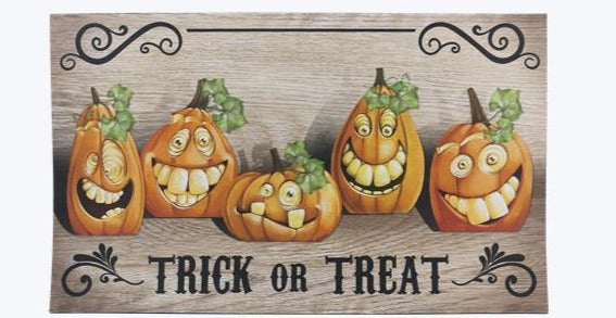 Rubber Halloween Welcome Mats-Choose from 2 Styles