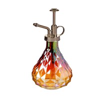 Iridescent Faceted Ombre Glass Plant Mister