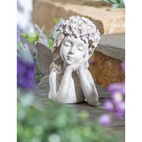 Lavender Garden Fairy Statue