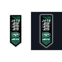 New York Jets LED Wall Decor, Pennant