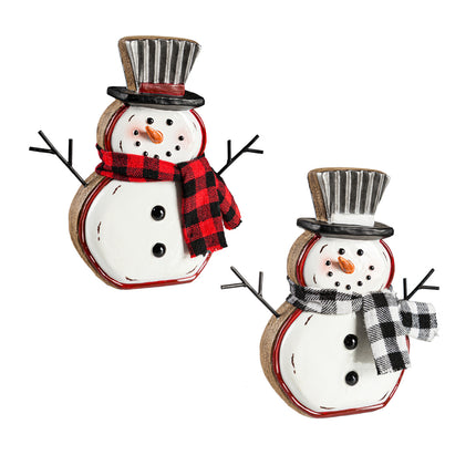 Resin Snowman Table Décor