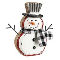 Resin Snowman Table Décor