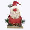 Wood Santa Table Decor