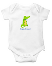 Ripples Alligator Diaper Shirt