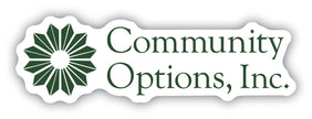 Community Options Sticker
