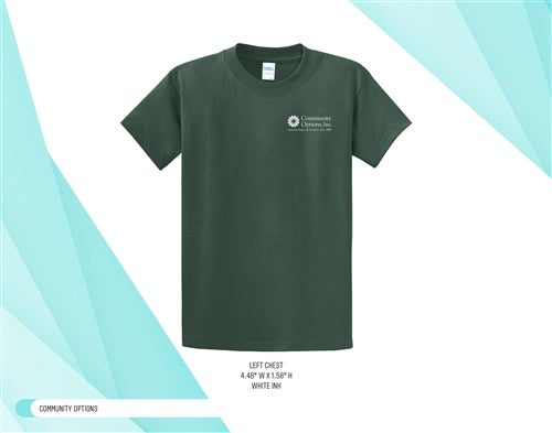 Community Options Green T-Shirt