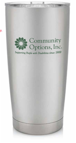 Community Options Coffee Tumbler