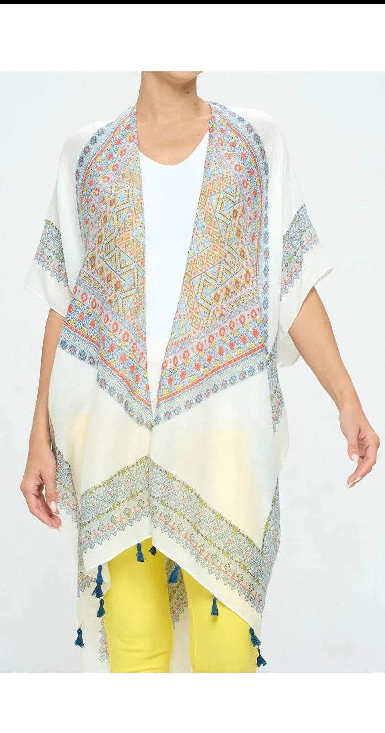 Nizza Tribal Kimono