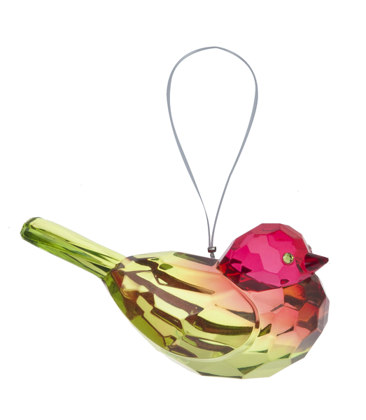 Hanging Two-Tone  Acrylic Birds-3.25