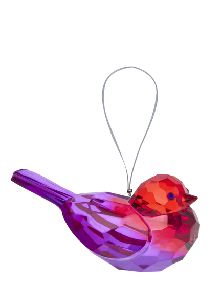 Hanging Two-Tone  Acrylic Birds-3.25