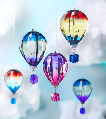 Hot Air Balloon Acrylic Ornaments