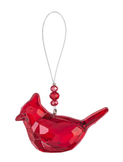 Acrylic Cardinal of Comfort Ornament