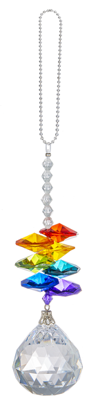 Rainbow Pendant Charms Acrylic