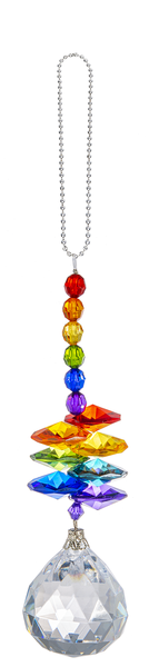 Rainbow Pendant Charms Acrylic
