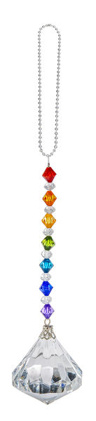 Rainbow Pendant Charms Acrylic