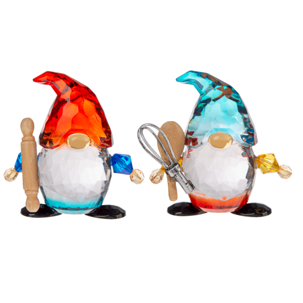 Acrylic In The Kitchen Gnome Figurine