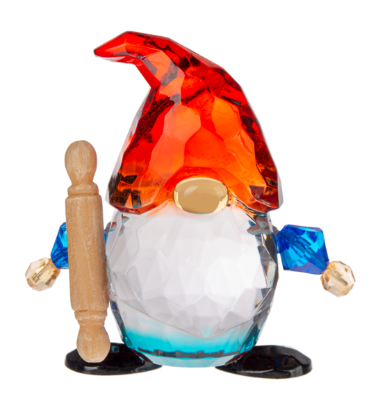 Acrylic In The Kitchen Gnome Figurine
