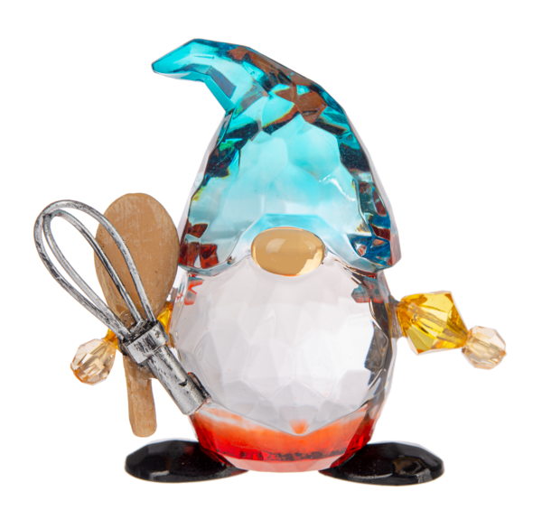 Acrylic In The Kitchen Gnome Figurine
