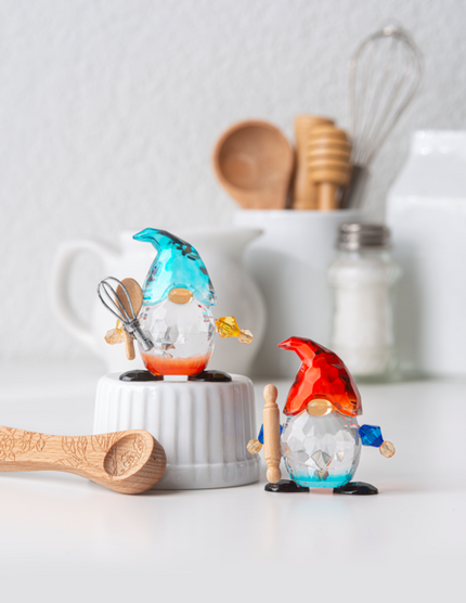 Acrylic In The Kitchen Gnome Figurine
