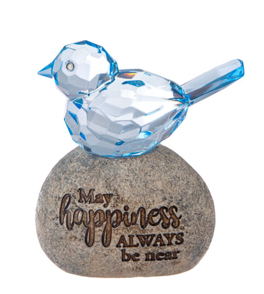 Bird Message Stone