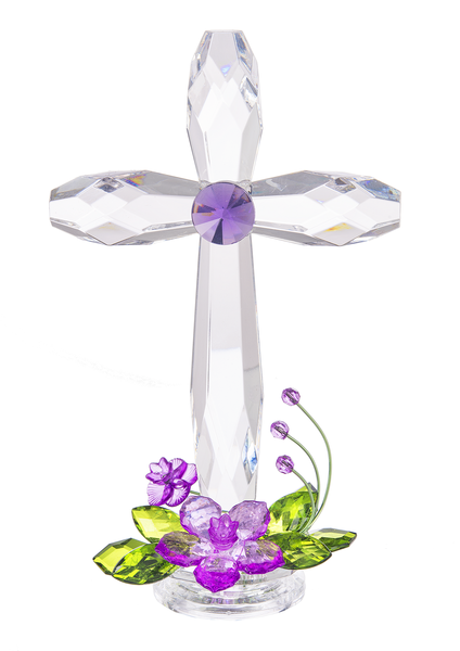 Standing Floral Cross