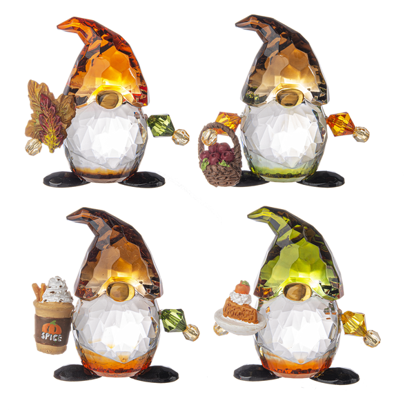 Autumn Gnome Acrylic Figurine