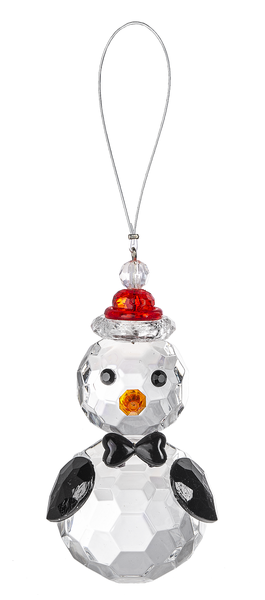 Acrylic Penguin Christmas Ornament