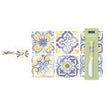 Lemon Grove Ceramic Cheese Board with Matching Spreader