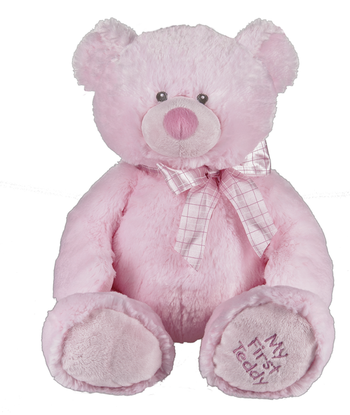 My First Teddy-19" Pink